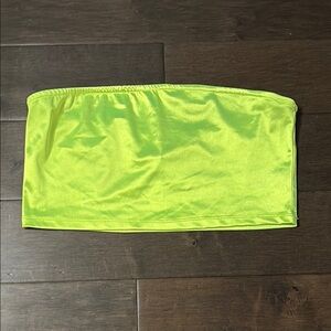4/$20 H&M Neon Yellow/green Tube Top size large